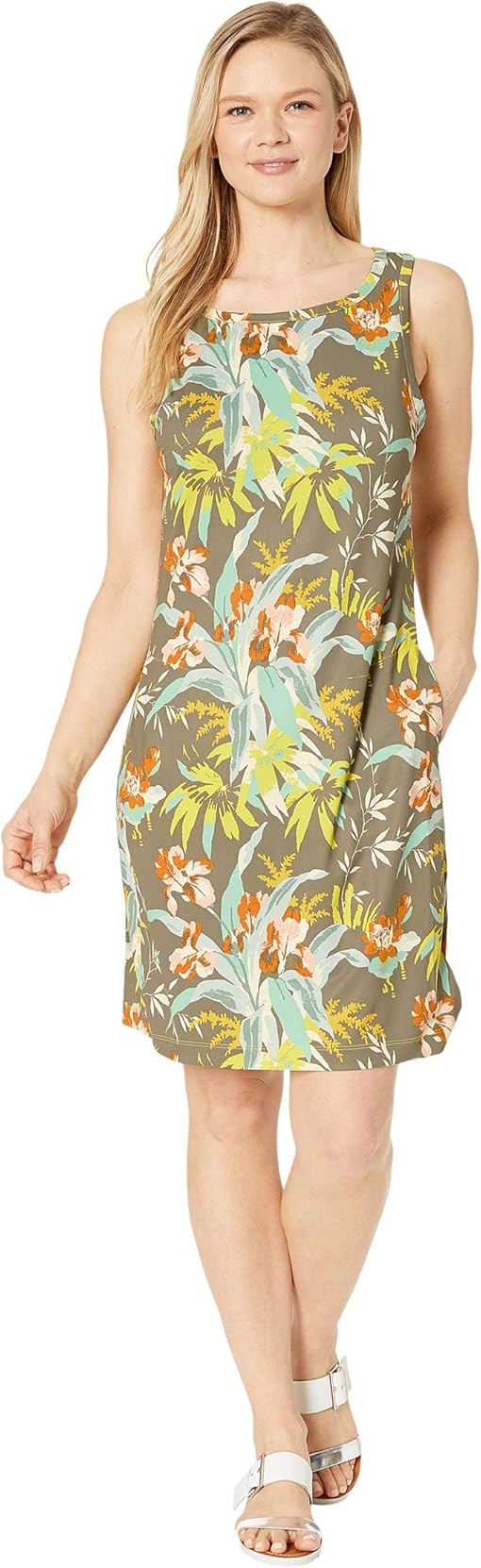 grey and yellow dresses