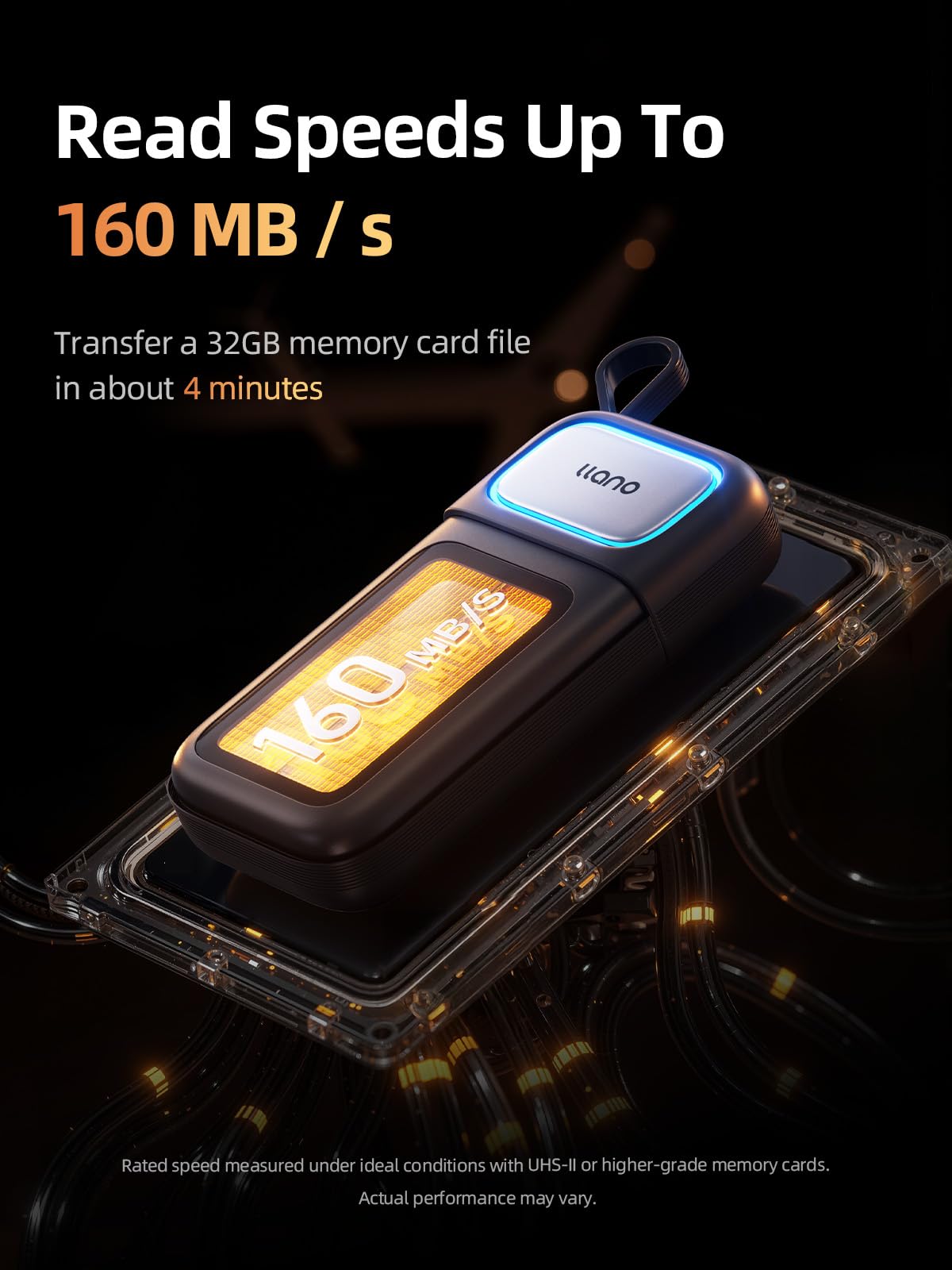 Llano Adaptateur De Lecteur De Carte SD/Micro SD 2 En 1 (prise En