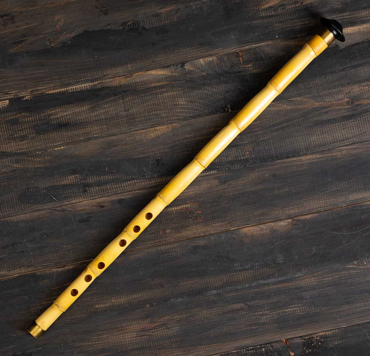 Master Huseyin Ney Turc avec anche Hatai, toutes les touches, trou arrière gauche, clé D/re