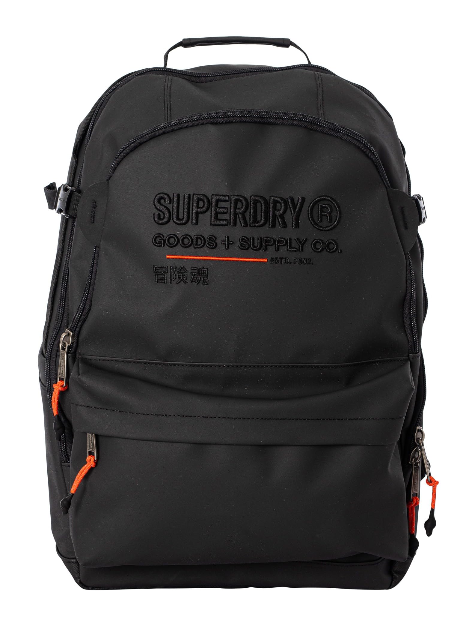 SuperdryMen's Tarp Utility Backpack, Black, One Size