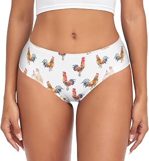 Cool Shark Text Blue Panties for Women Women Underwear Cheeky Panties for Women XS