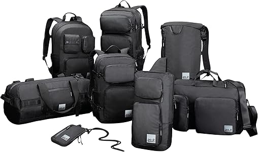 Jack Wolfskin NEW YORK 2 in 1 FLIPBAG, ultra black, Einheitsgröße