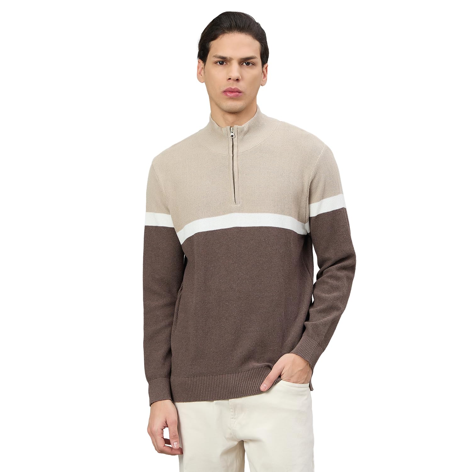 duke Men Half Sleeve Regular Sweater-picture-50