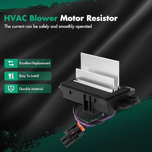 Miniatura 275 de SCITOO Resistencia de motor de ventilador HVAC para 2008-2013 para Chrysler 300/2008-2016 para Town & Country/2008-2010 para Dodge Charger/2008-2018