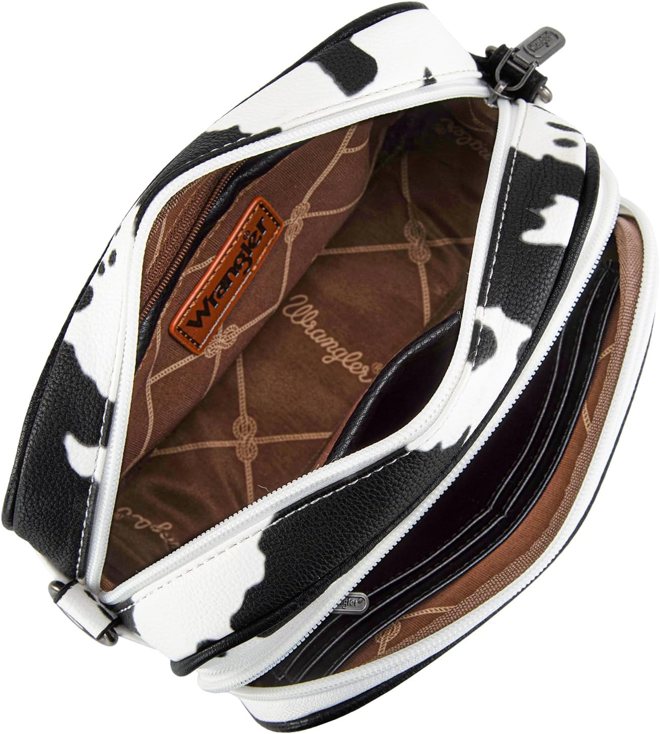 Wrangler Crossbody Bag for Women Multi Pocket Crossover Bag Shoulder Pursea with Adjustable Strap - Image 6