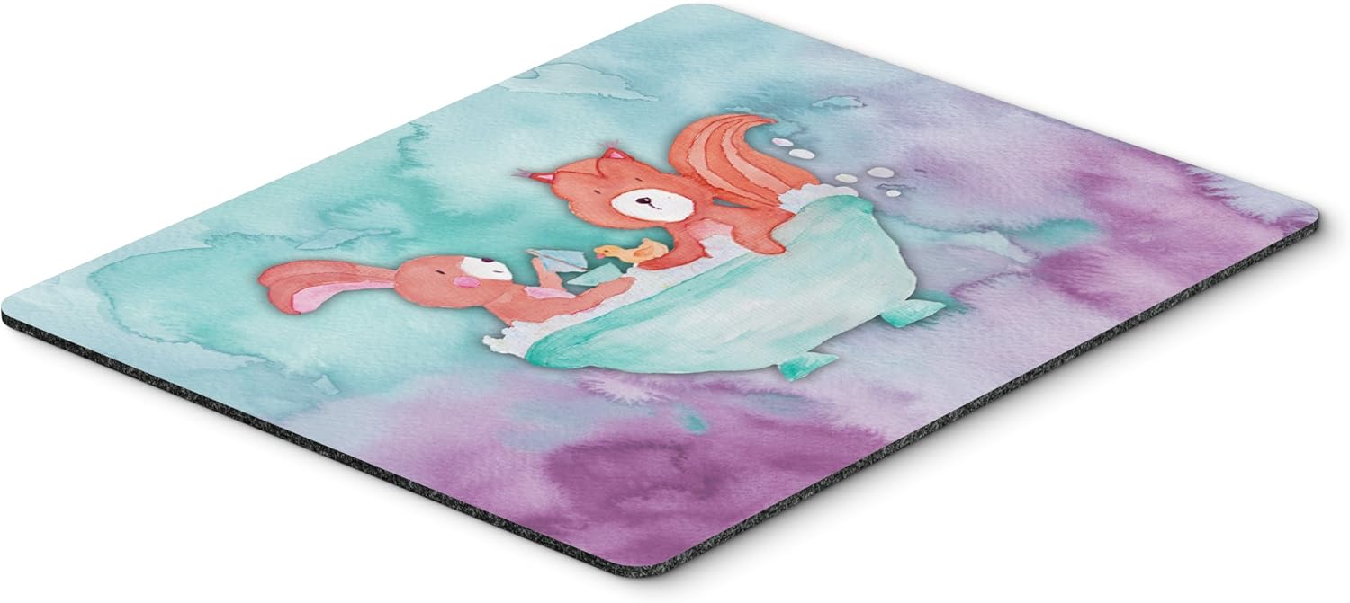 Caroline's Treasures BB2321MP Halloween Scary Dachshund Chocolate Mouse Pad, Hot Pad or Trivet for Home Office Gaming Working Computers Laptop Mouse Mat,Washable Large Mousepad