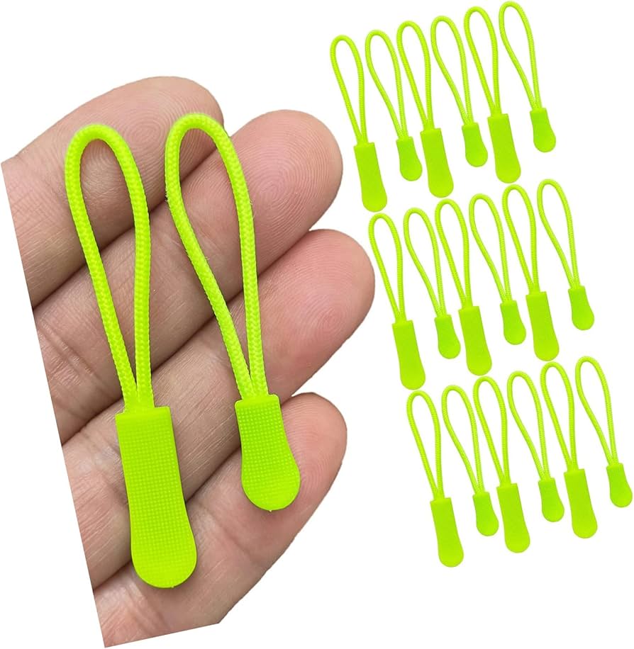 Amazon.co.jp: ジッパープル ジッパータブ ジッパータグ 大小各10個