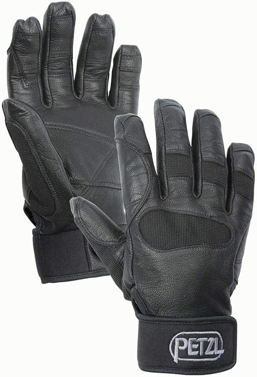 Gants Petzl Cordex Plus élagueur grimpeur arboriste manipulation cordes cuir double couche rappel assurage