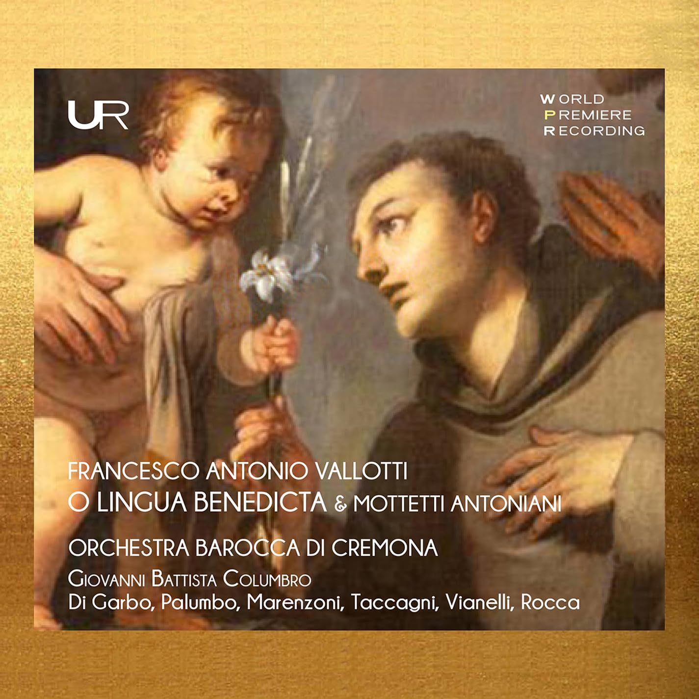 LDV14128 Orchestra Barocca Di Cremona Francesco Antonio Vallotti: Mottetti
