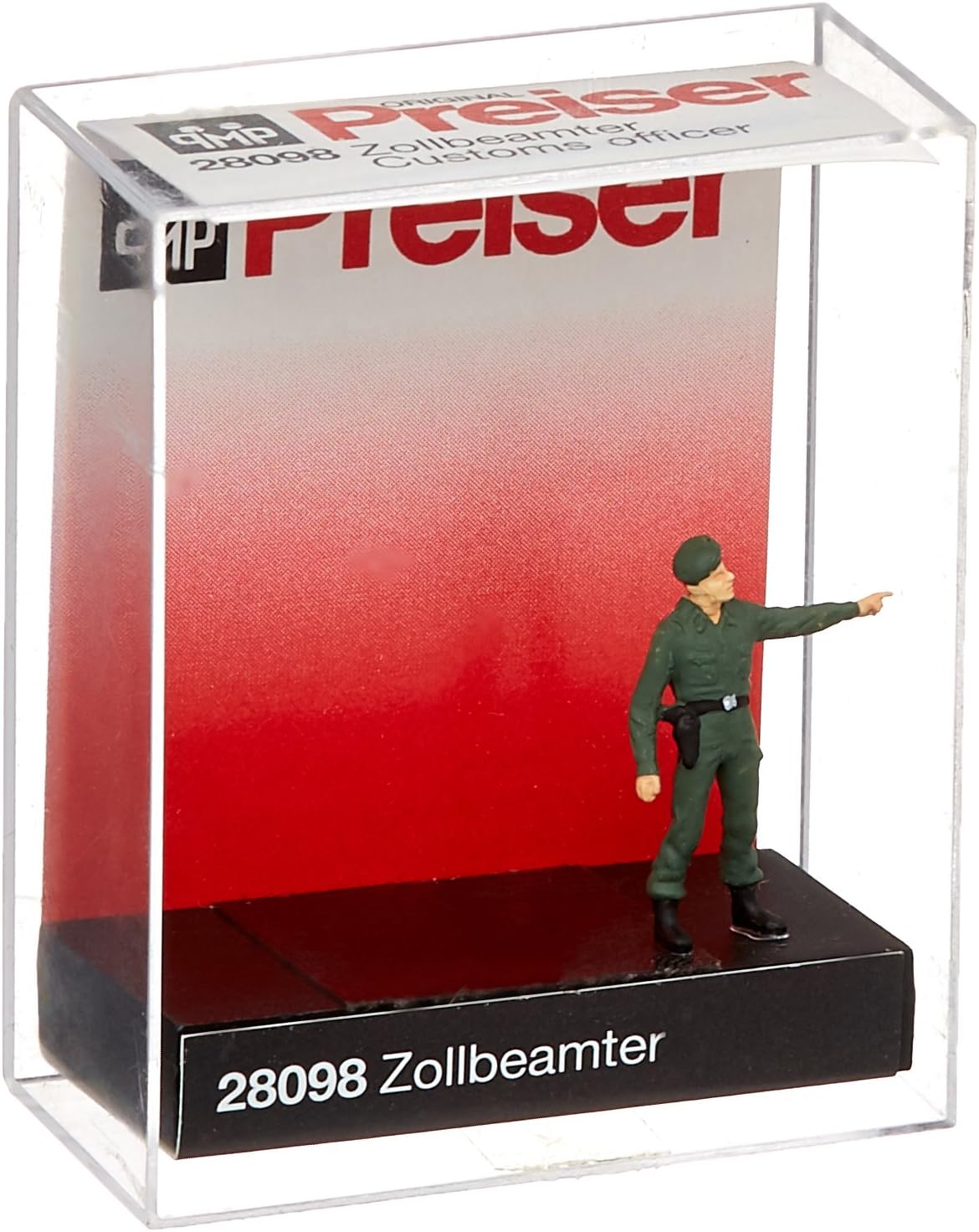 Preiser28098 Individual Figure Customs Officer HO Model Fig