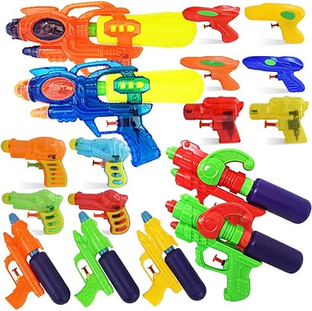Amazon Astoy 子供 水鉄砲 個入り 水ピストル 子供会 お祭り 景品 水てっぽう 水遊び おもちゃ 縁日 くじ引き ウォーターガン 水鉄砲 おもちゃ