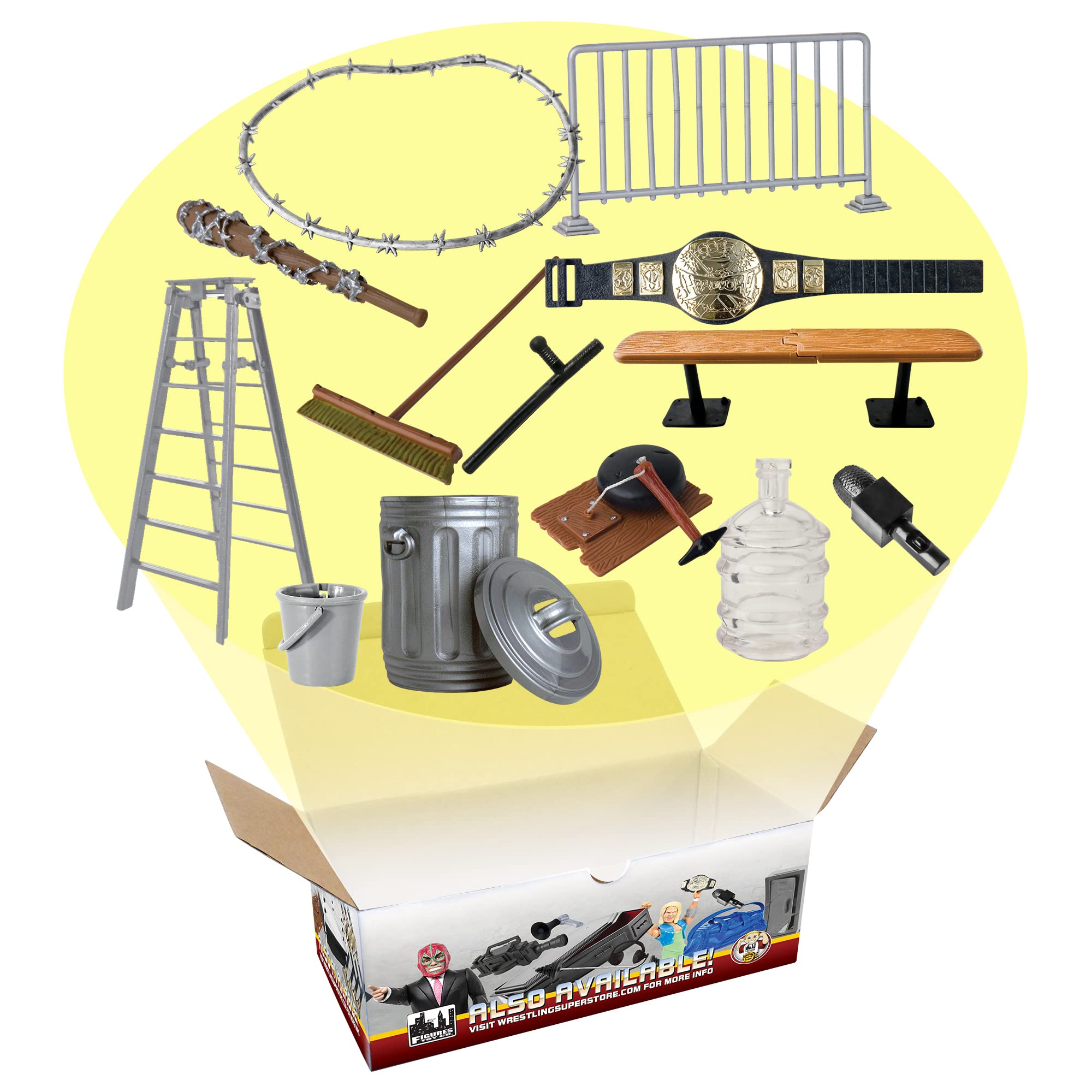 Amazon.com: Grab The Hardcore Belt 13 Piece Set for Wrestling