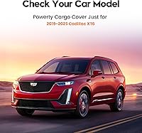 Vista 478 de Powerty Cubierta de Carga para Accesorios Kia Sportage 2023-2025 2026, Textura de Lona Cubierta Retráctil para Maletero Trasero de Carga de Equipaje