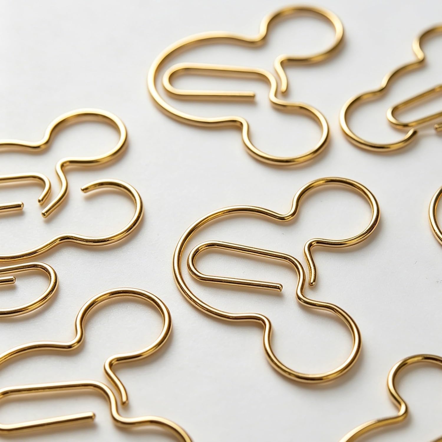 20 Pack Mouse Head Paper Clips Bookmark Clamp for Documents Books Organized Scrapbooks Calendars Album Envelope image 3