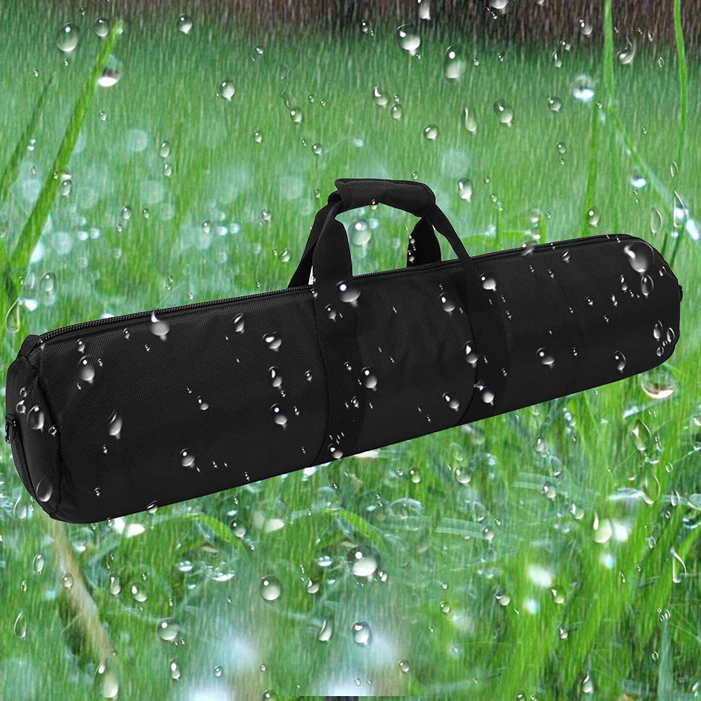 KIMISS Ultra Long Lasting Portable Monopod Carrying Bag with Advanced Padding for Umbrella Light Stand and Slide Rail Bracket in Black (70CM)