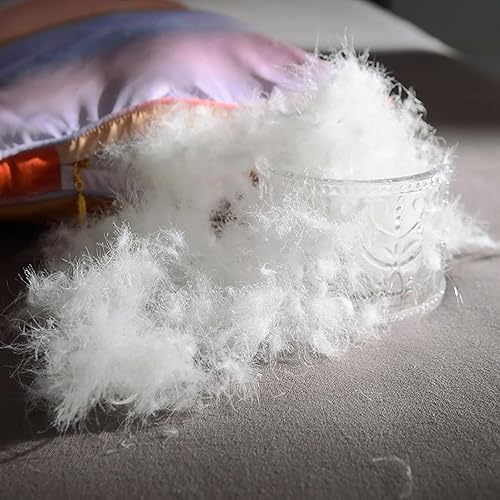 Miniatura 3 de ZTGL Edredón ligero y cálido 95% de fibra de ganso, relleno de edredón tamaño Queen, lujosa funda de algodón suave agradable a la piel, edredón King