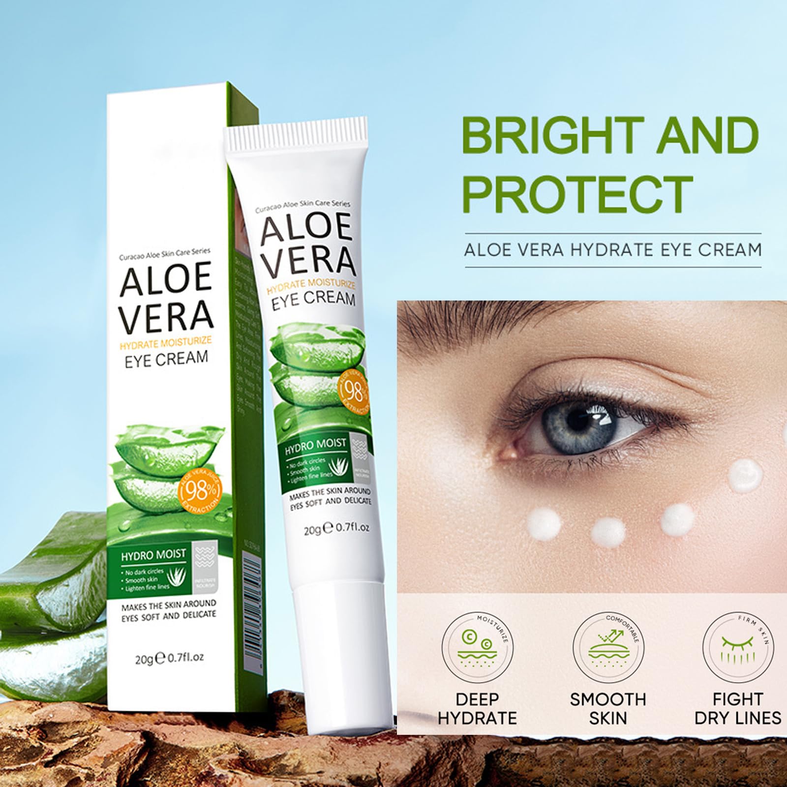 Skincare Set, Skin Care Sets & Kits, 6Pcs Skincare Gift Set for Women & Teenage Girls with Aloe Vera Extracts - Image 3