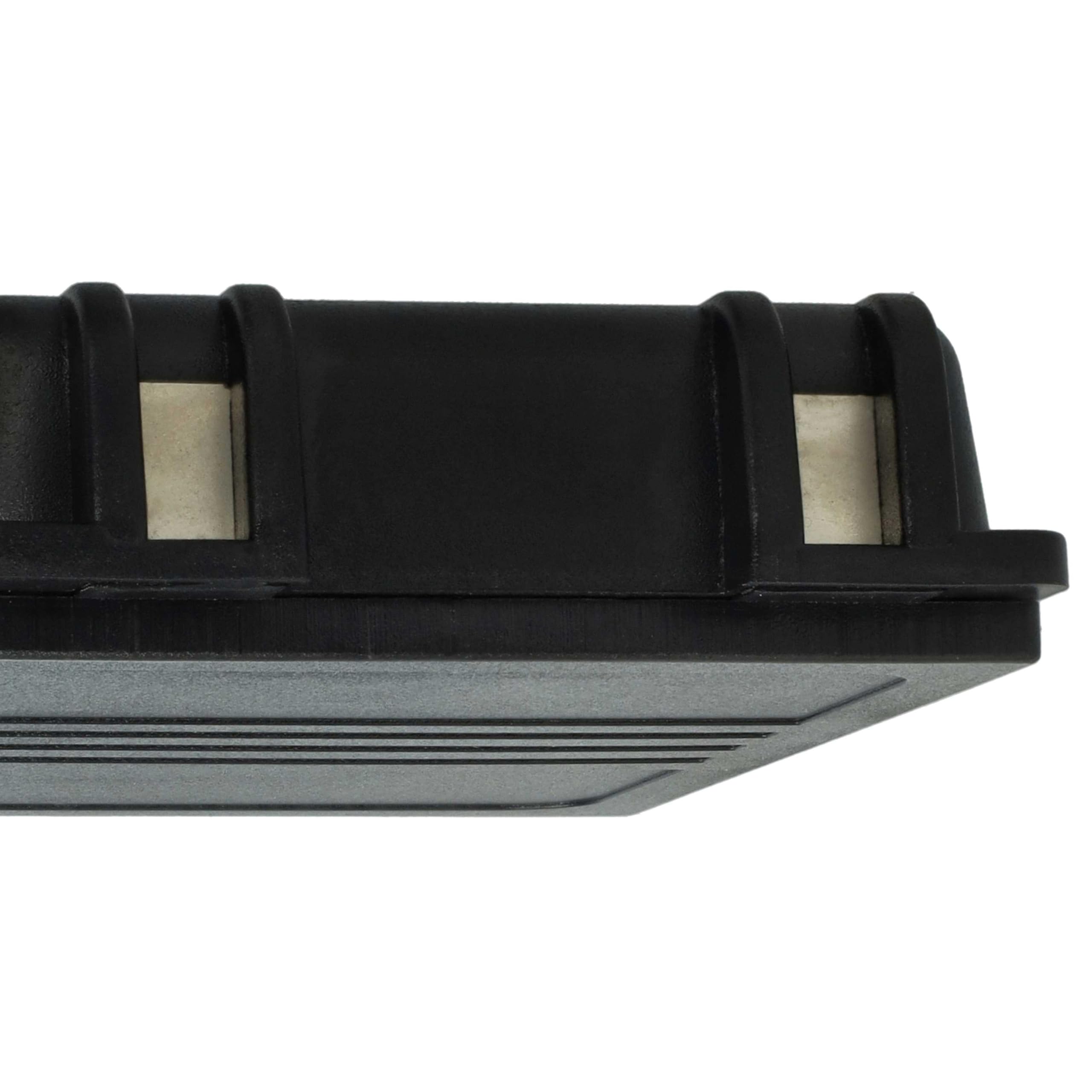 batteria sostituisce Autec MH0707L, NC0707L per Radiocomando Industriale, Telecomando (2500mAh, 7,2V, NiMH) - Nero