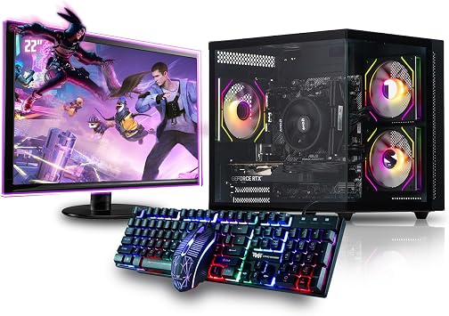 Veno Scorp Gaming PC Bundle, Ryzen 5 4500, RTX 3050 6GB, 16GB RAM, 1TB NVMe