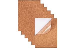 BeneCreat 8-Pack Cork Backing Sheets: Unleashing Insulation and Creativity