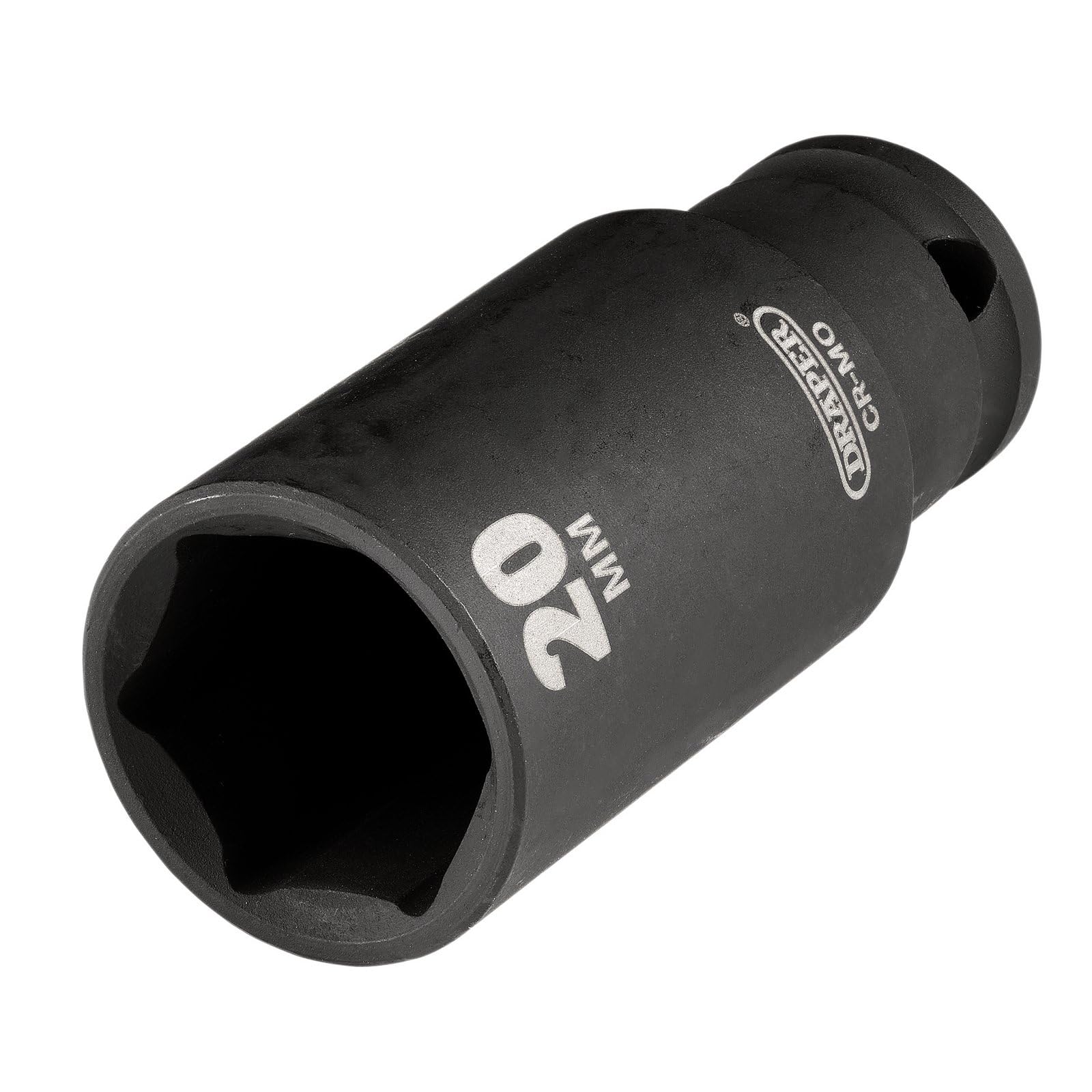 Draper HI-TORQ Metric Deep Impact Socket, 3/8"" Sq. Dr., 20mm
