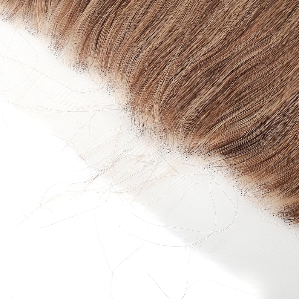 Bella Hair 13x6 HD Lace Frontal #4/27 Highlight Ombre Remy Human Hair Silky Straight, Long Lifetime Full Cuticle Aligned Virgin Hair Piece (20 inch)