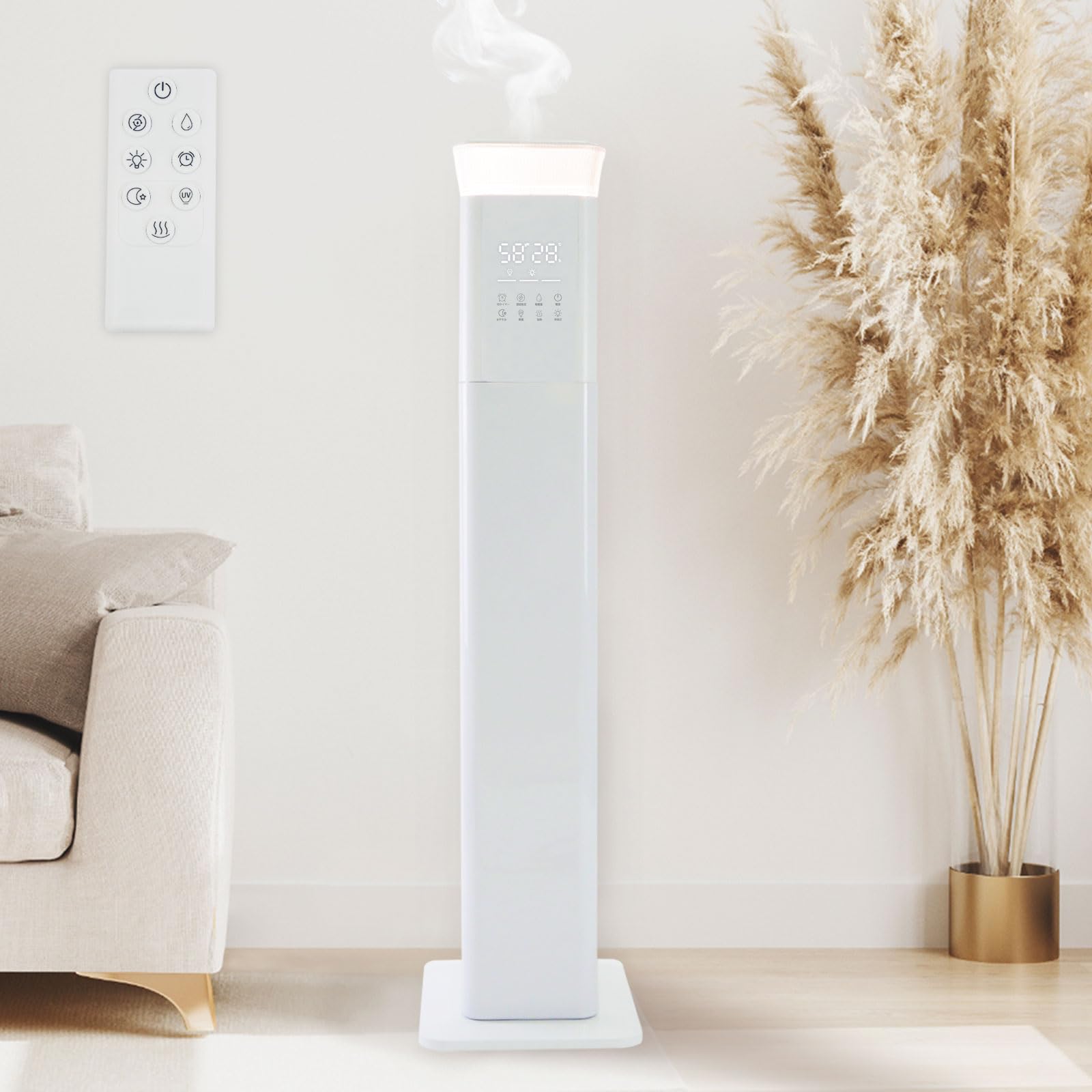 Amazon.co.jp: 【大型 ハイブリット式】加湿器 大容量 20畳