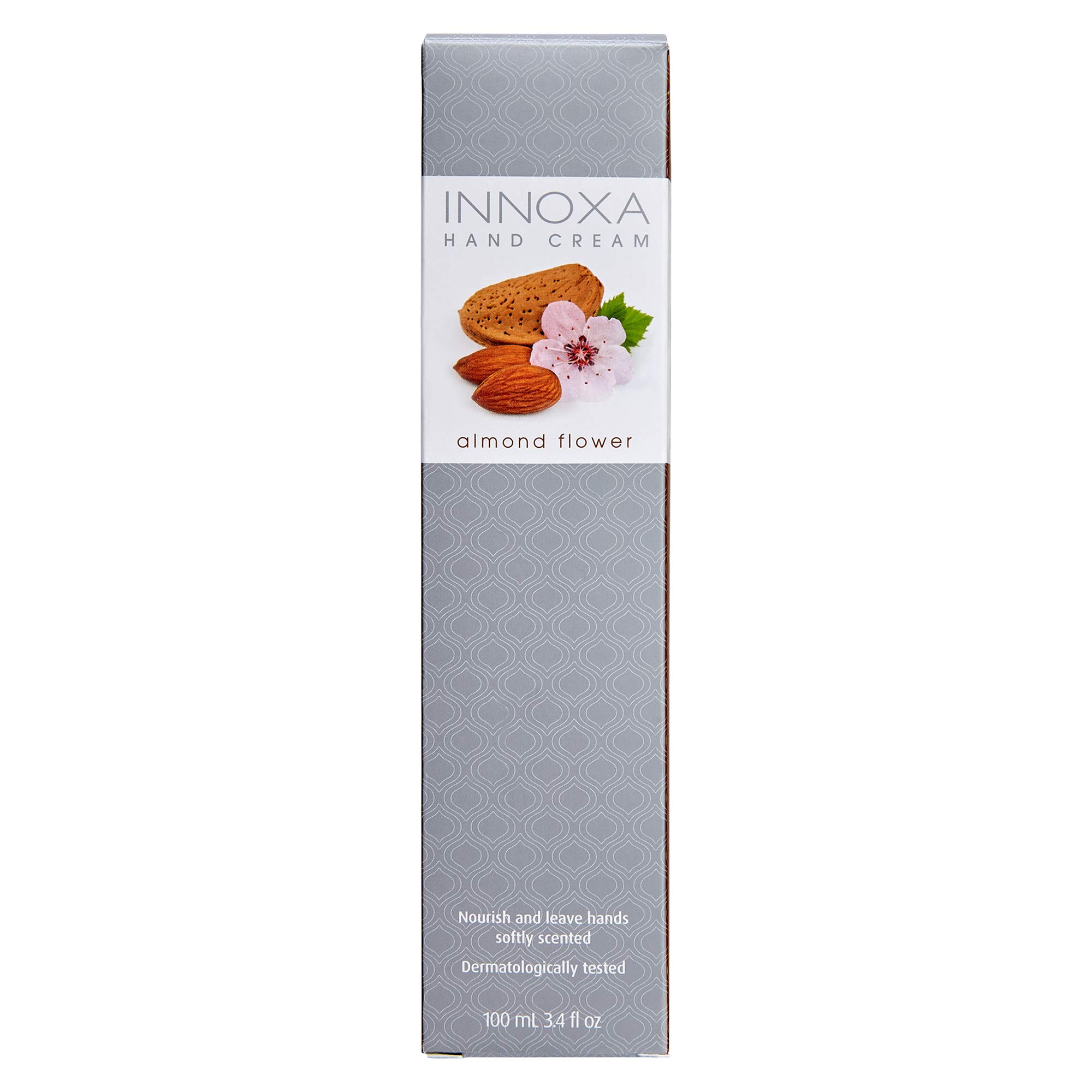 Innoxa Hand Cream Almond Flower Lightly-Scented Moisturising Paraben-Free Skin Lotion 100ml