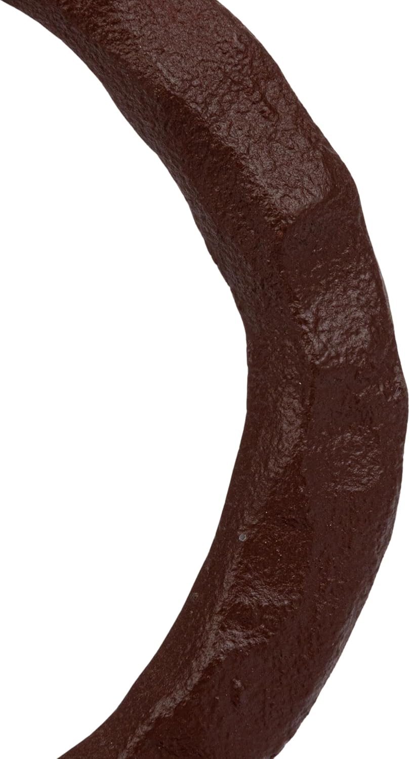 Bloomingville Decorative Cast Metal Taper Candle Holder, Brown