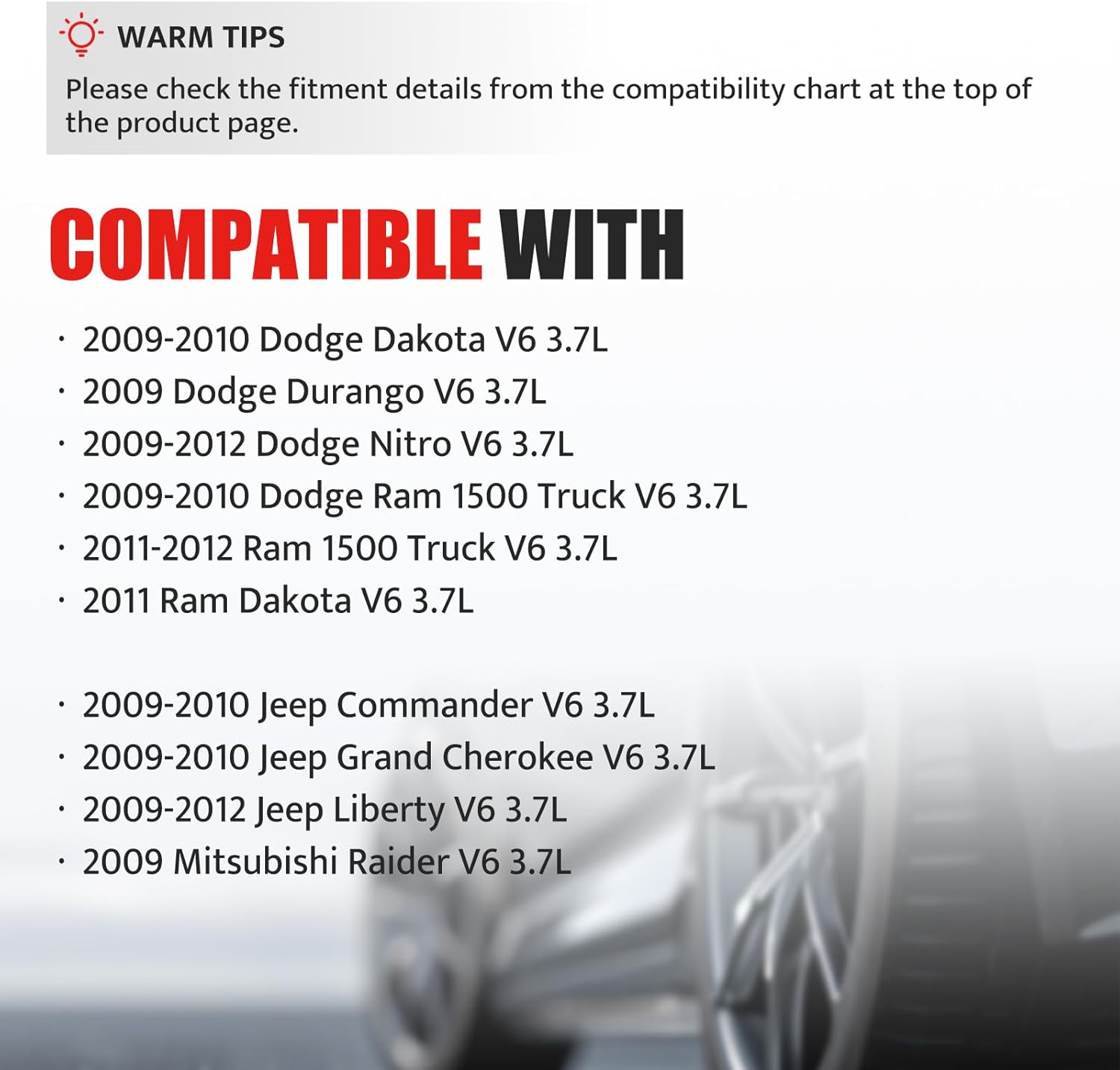 NPAUTO Ignition Coils Pack Compatible with V6 3.7 2009 2010 2011 2012 Jeep Liberty Grand Cherokee Commander, Dodge Nitro Ram 1500 Dakota, UF640, Set of 3