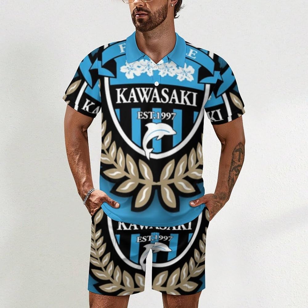 川崎フロンターレ　ナイロンジャージ上下　防寒　XO ペナルティ 川崎フロンターレ ナイロンジャージ上下 防寒 XO ペナルティ