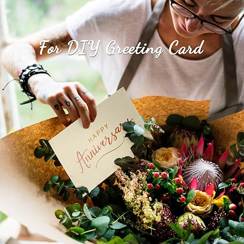 Miniatura 6 de Fainne 200 hojas de 8.5 x 11 pulgadas, cartulina, papel grueso, peso pesado, papel de impresora de cartas, 250 GSM, cubierta de 92 libras, texto