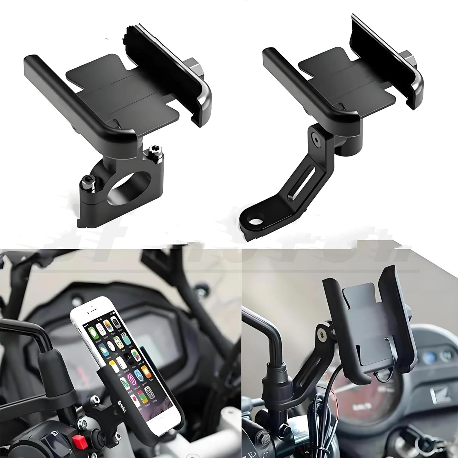 Mobile Phone Holder GPS Mount Bracket for CB500X for CB500 for CB 500 X Motorcycle Accessories Handlebar Mobile Phone Holder GPS Stand Bracket(5)