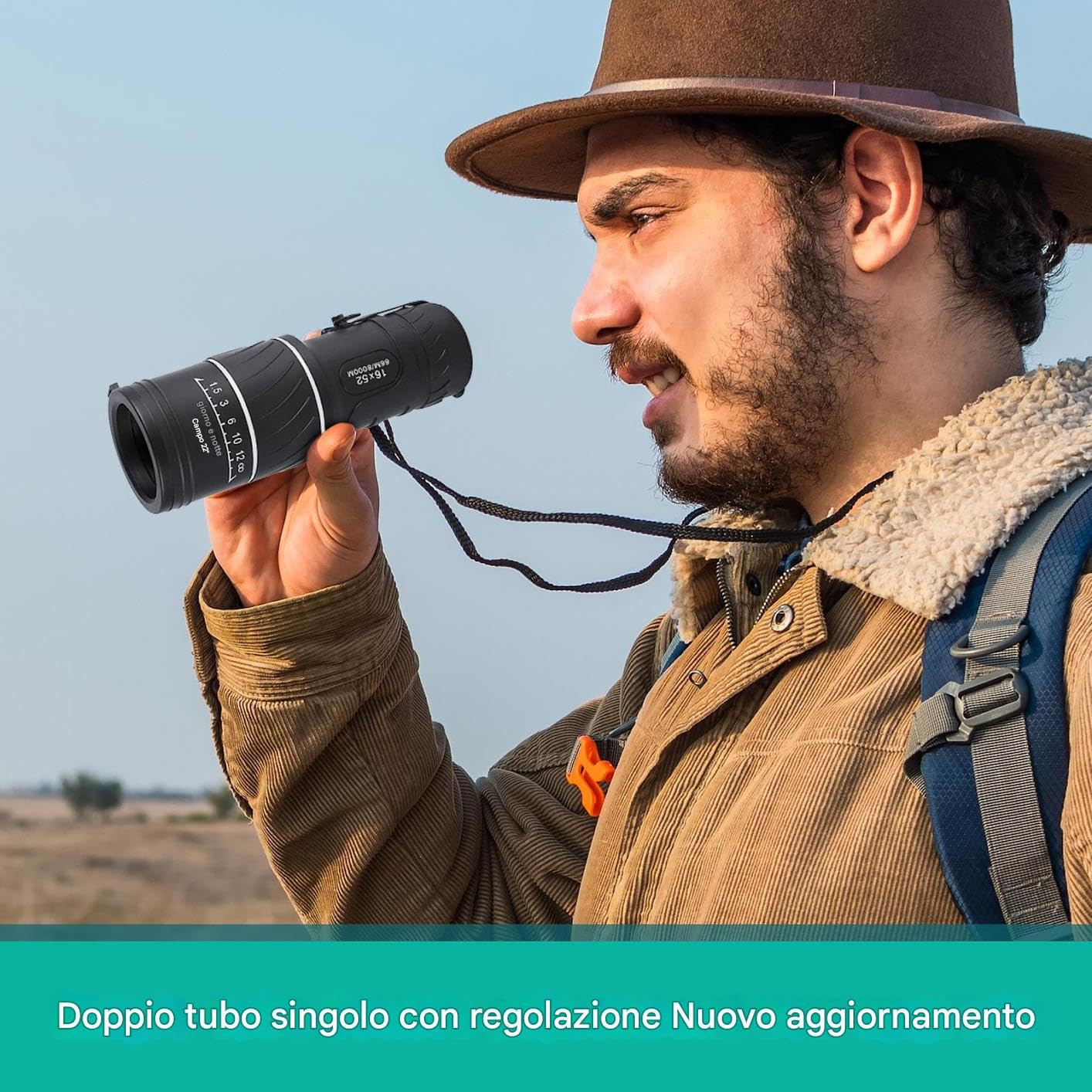 Acquista 25x30 Telescopio monoculare pirata retrò Strumenti per cannocchiale Tasca impermeabile Mini Cannocchiale binoculare portatile per guardare giochi Viaggi Escursionismo Caccia in Italia a partire da 19