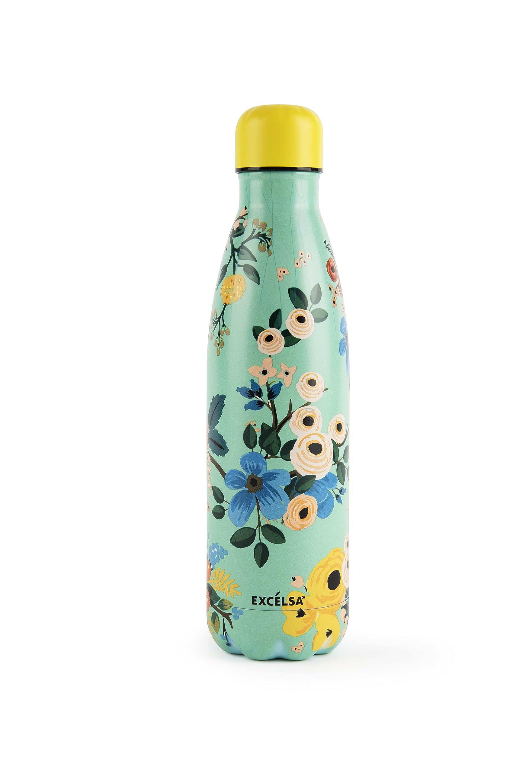 Excelsa Fiori Frida Thermos Flask, 50 cl, Multi-Colour, Stainless Steel
