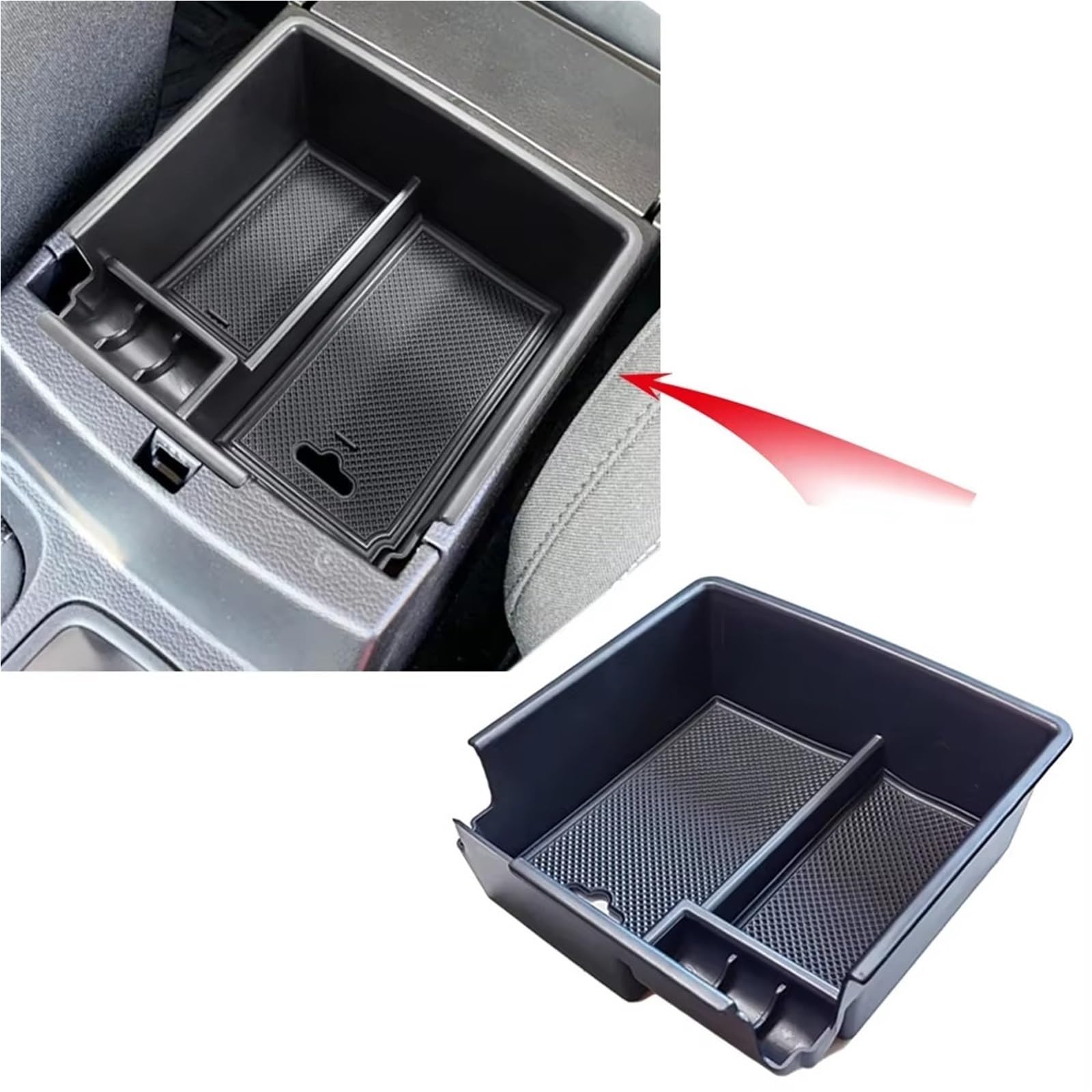 Organizer Armlehnenablage Kompatibel Mit Ford Für Ranger 2019 2020 2021 2022 Mittelkonsole Organizer Tablett Zubehör Armlehne Aufbewahrungsbox Tablett Handschuhfach