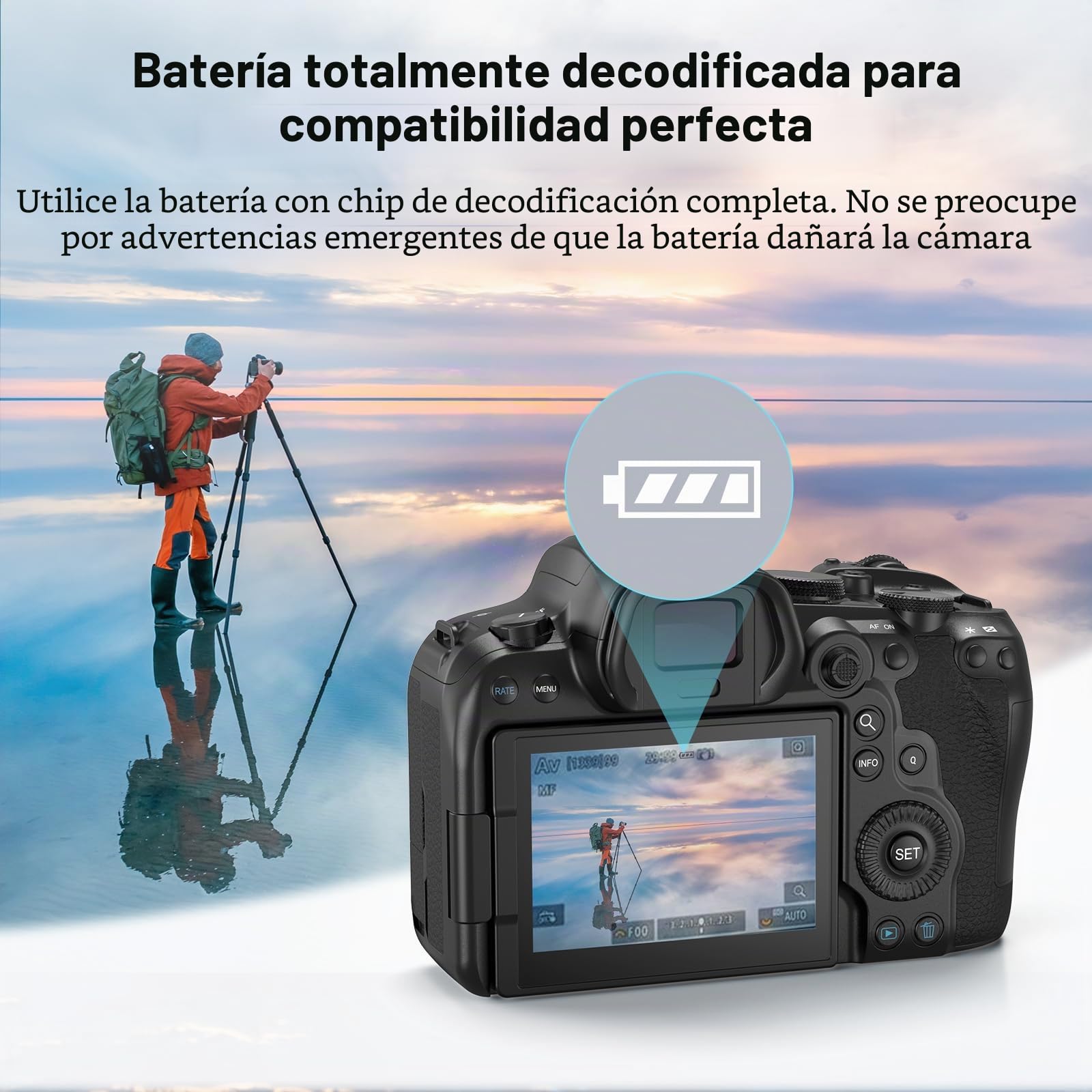 SMALLRIG Batería Compatible con DMW-BLK22 de Repuesto de 2520mAh con Puerto USB-C,Battery Completamente Cargada Durante 2,5h para Panasonic LUMIX S5,S5II,GH7,GH6,GH5,S9,S9II,S5 IIX,Azul - 4906