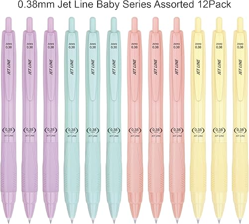 Miniatura 2 de JVPEN - Bolígrafos de oficina, escritura suave consistente, 3 en 1, multicolor, estudio, lugar de trabajo, retráctiles, bolígrafos de palo,