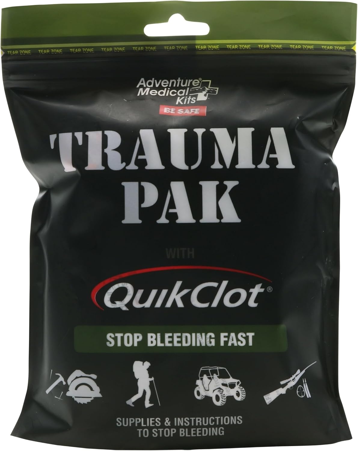 A high-quality trauma and first aid kit.