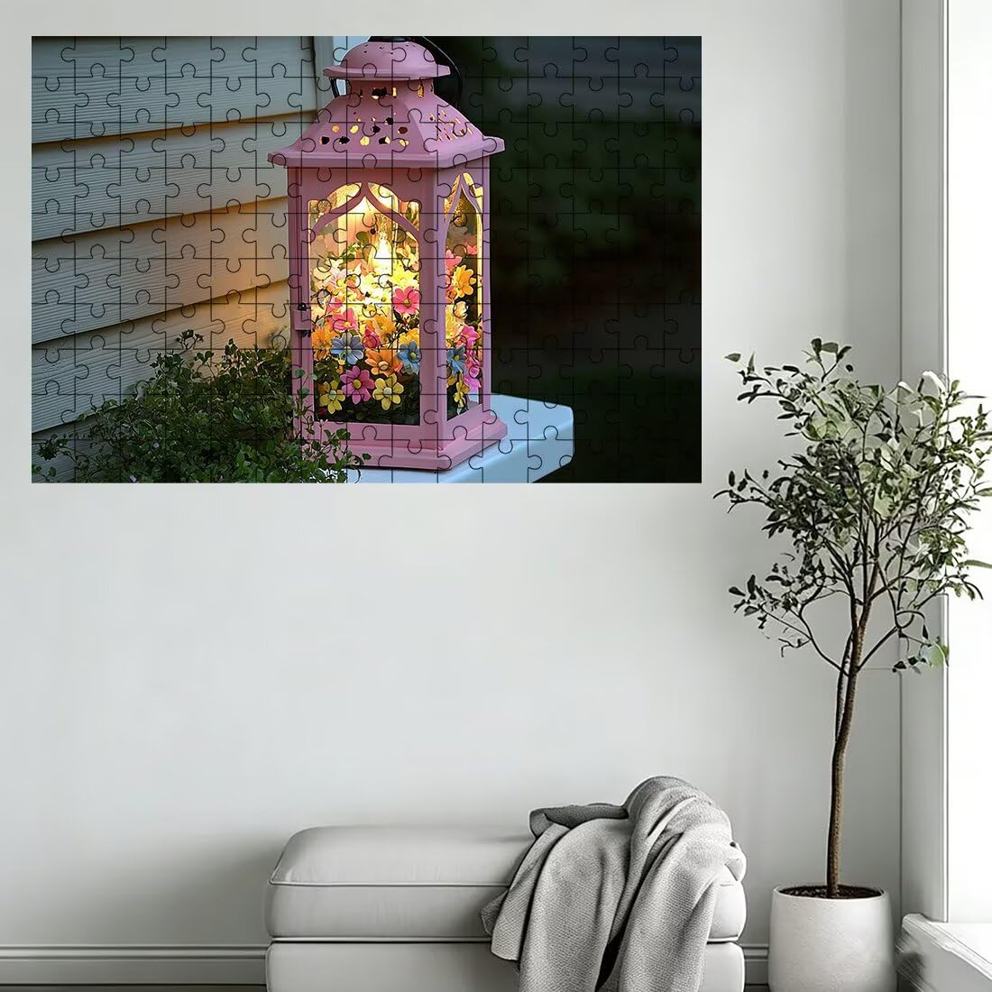 Puzzle 3000 elementów fabrycznych, puzzle kwiatowe dla dorosłych, klasyczne puzzle gry edukacyjne do aktywności rodzinnej, najwyższej jakości drewniane puzzle z pudełkiem na prezent dla mężczyzn