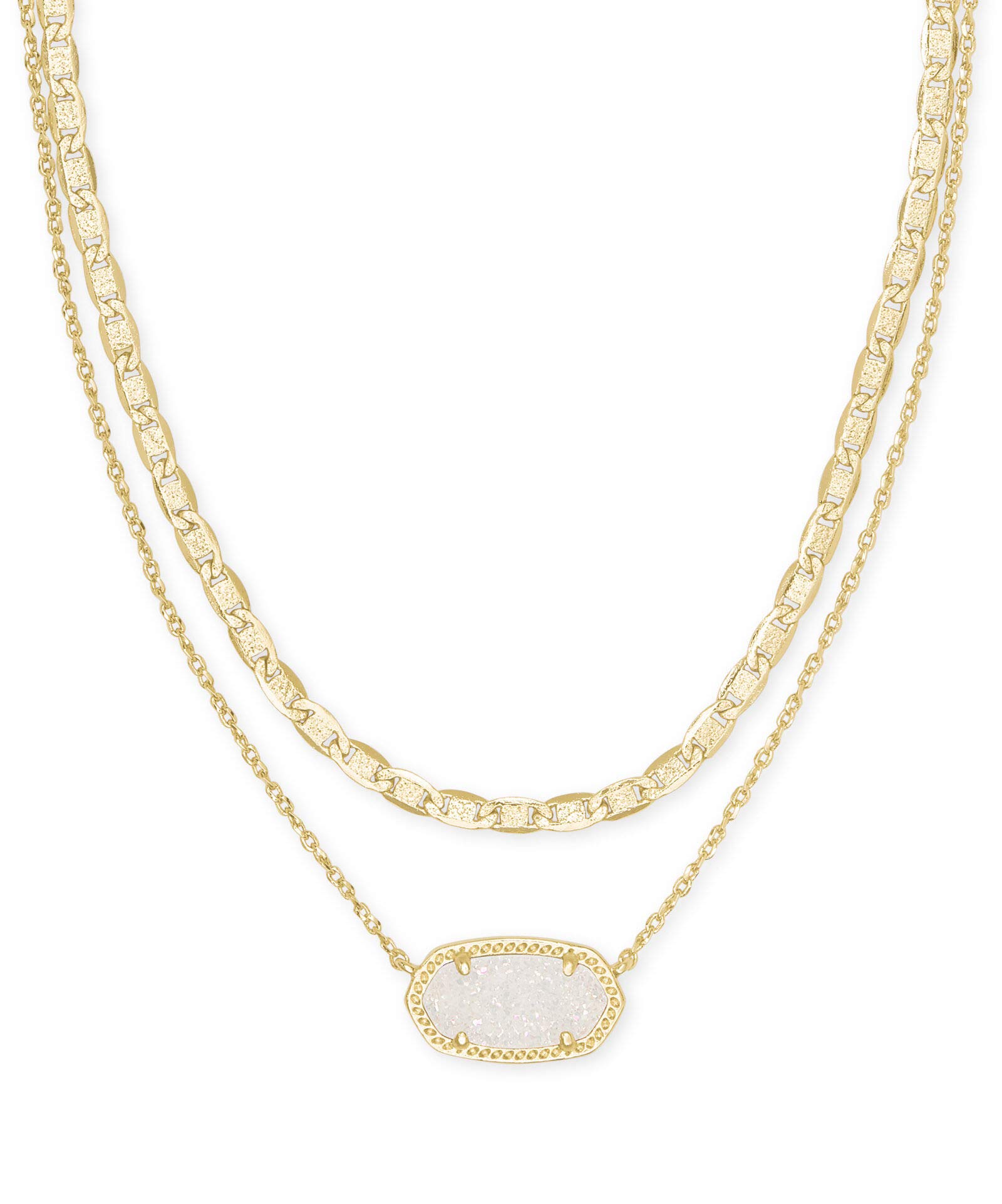 Kendra Scott Elisa Multi Strand Necklace for Women, Fashion Jewelry
