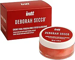 Creme Clareador Deborah Secco Para Virilha Axilas região íntima Cotovelos Joelhos Com Efeito Hidratante Textura Leve Com Aloe Vera e D-Pantenol Todos os Tipos de Pele Sem Parabenos Intt 50G