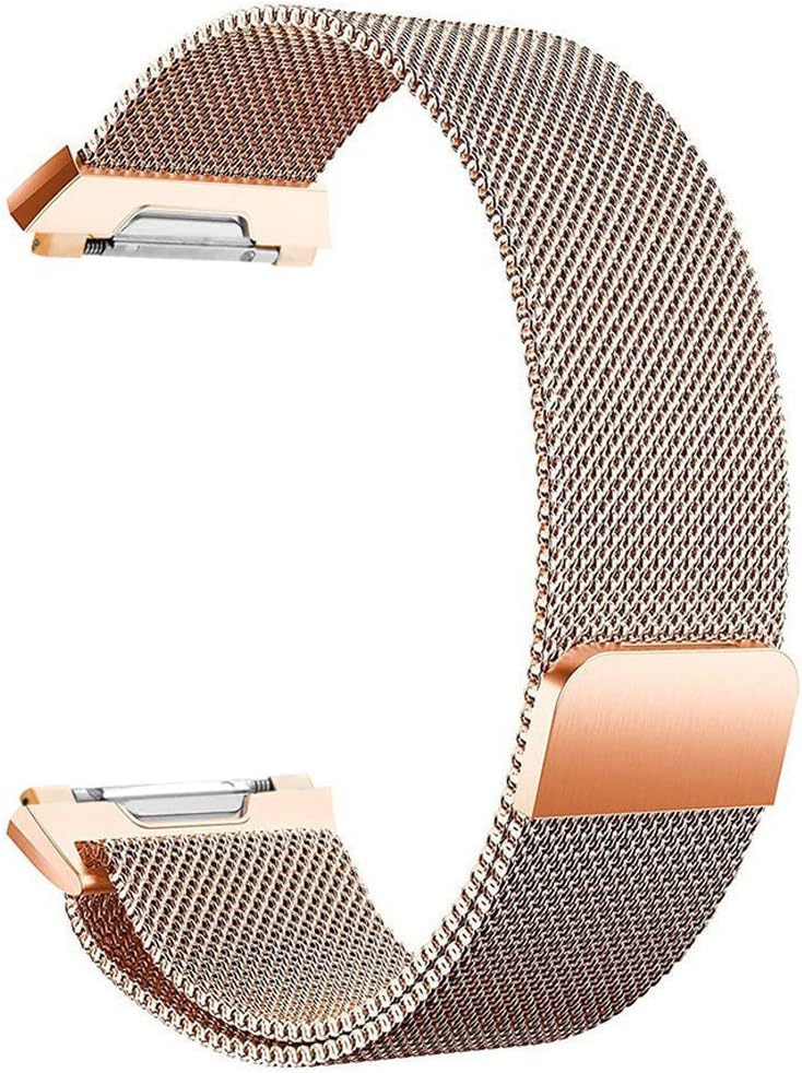 FashionAids For Fitbit Ionic Straps Bands, Metal Stainless Steel Bracelet Strap with Unique Magnet Lock for Fitbit Ionic Fitness Tracker(No Tracker)
