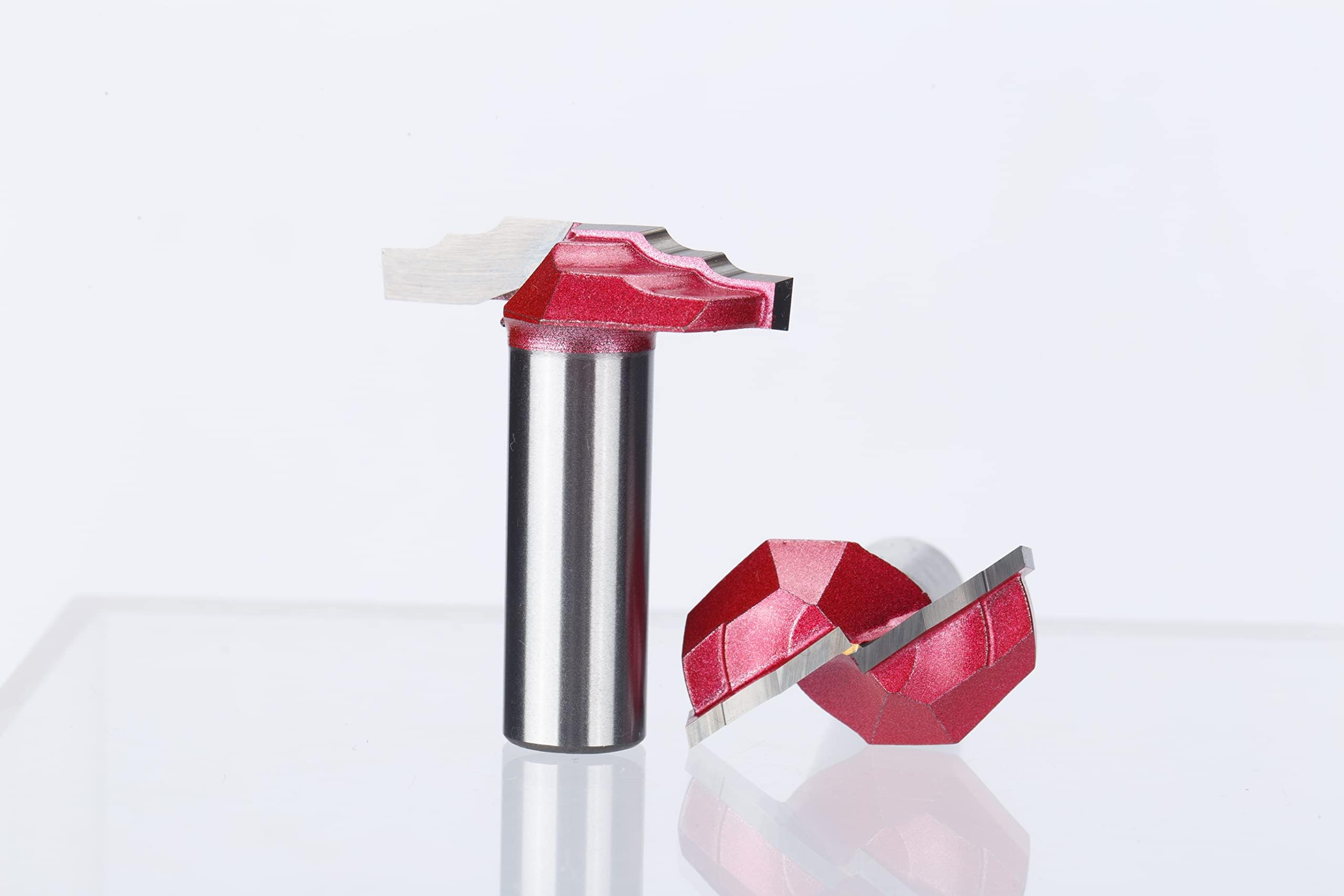 Grooving Router Bits 1/2 Shank 44mm Cutting Diameter Router Bit Drawer and Cabinet Door Front Edging Classical Edge Treatment Router Bit for Window