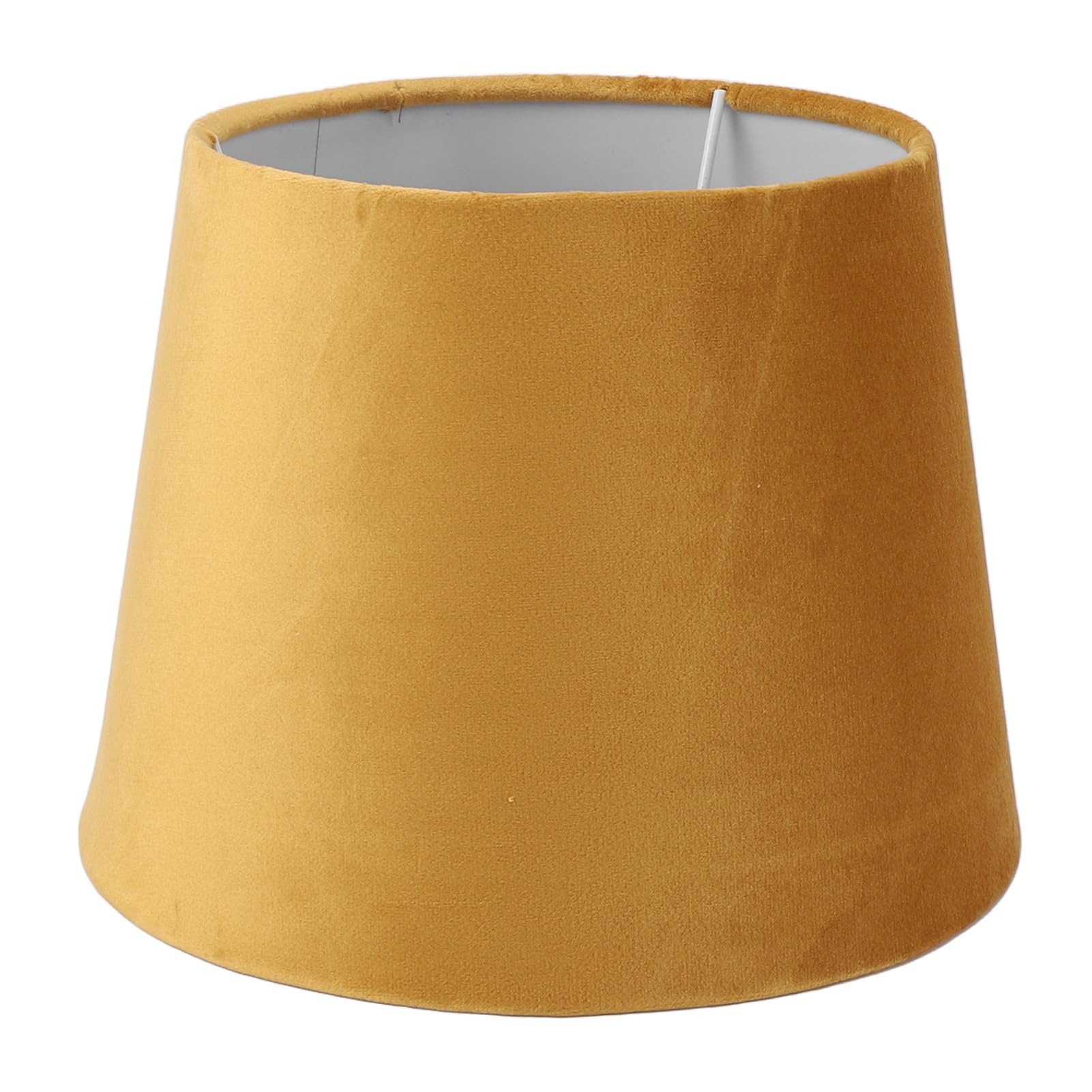 Lamp Shades for Floor Lamps, Small Lamp Shades for Table Lamps Replacement E27 E14 Soft Velvet Funky Lamp Shades for Table Lamps and Floor Lamps (Gold)