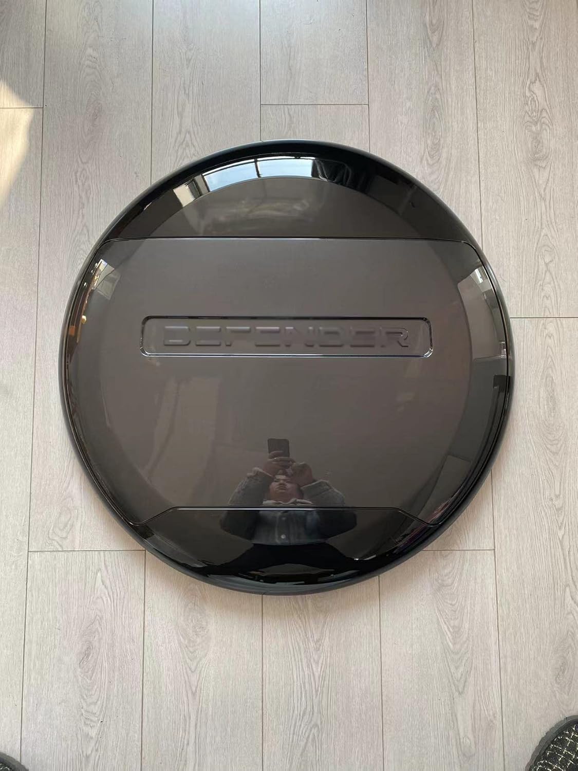 Carpathian Grey Spare Tire Cover Portecor Fits for Defender 90 110 130 2020 2021 2022 2023 2024 2025