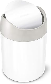 simplehuman CW2079 1.5L Mini Bin, Kitchen Tab...,