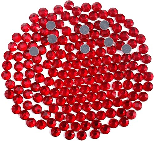 Vista 188 de 6000 diamantes de imitación termoadhesivos a granel, diamantes de imitación azules para ropa de manualidades, cristales termoadhesivos