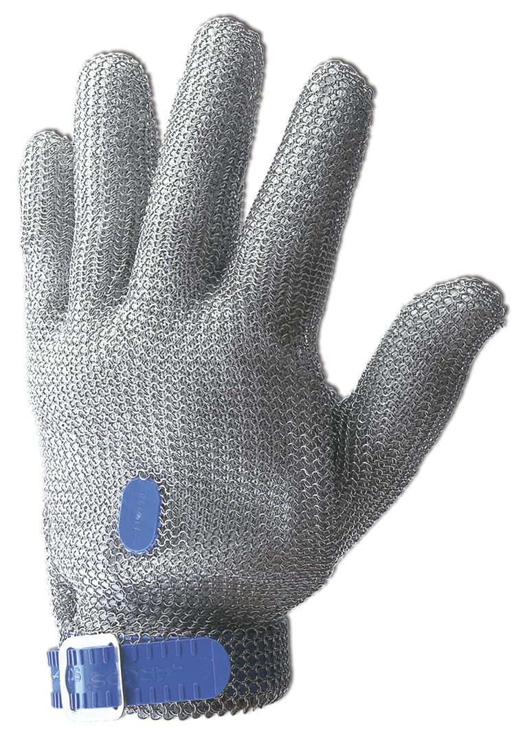 Arcos Gants Protection - Gants Protection - Acier Inoxydable Size L 270 mm - Couleur Gris