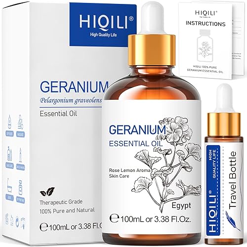 Miniatura 393 de HIQILI Aceite esencial de albahaca de 1 fl oz, 100% puro sin diluir para la piel, difusor, 1.0 fl oz